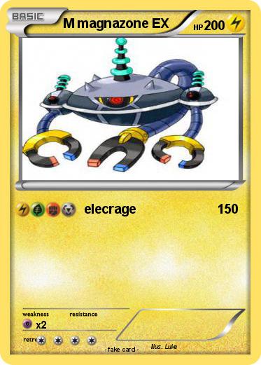 Pokemon M magnazone EX