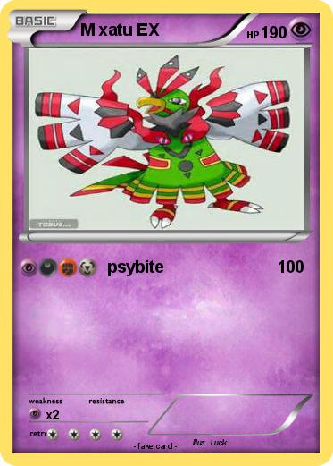 Pokemon M xatu EX