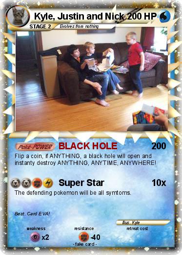 Pokemon Kyle, Justin and Nick
