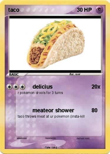Pokemon taco