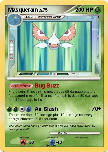 Pokemon Masquerain