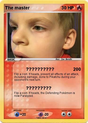 Pokemon The master