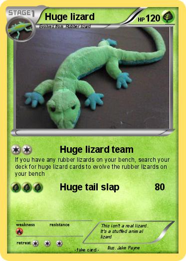 Pokemon Huge lizard