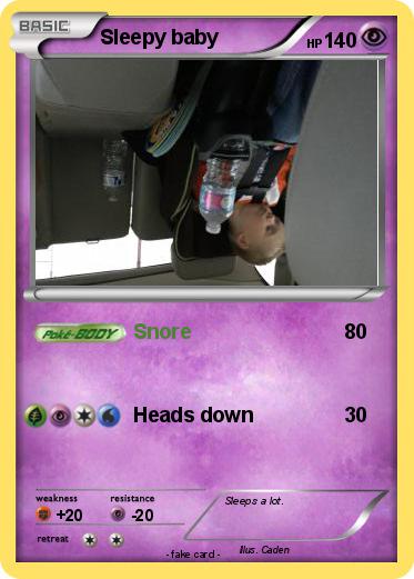 Pokemon Sleepy baby