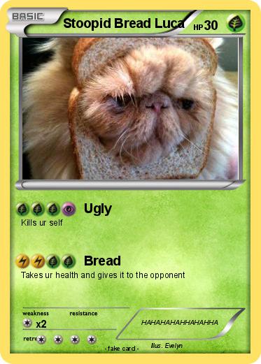 Pokemon Stoopid Bread Luca
