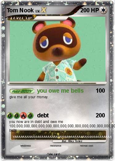 Pokemon Tom Nook