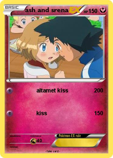 Pokemon ash and srena