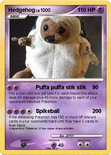 Pokemon Hedgehog