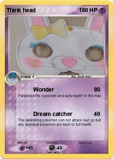Pokemon Think head