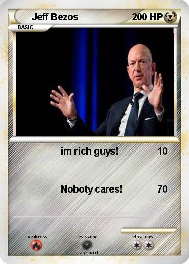 Pokemon Jeff Bezos