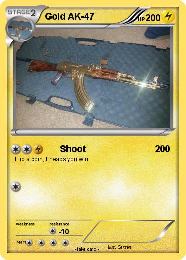 Pokemon Gold AK-47