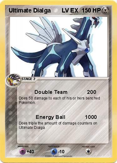 Pokemon Ultimate Dialga       LV EX 
