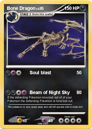 Pokemon Bone Dragon