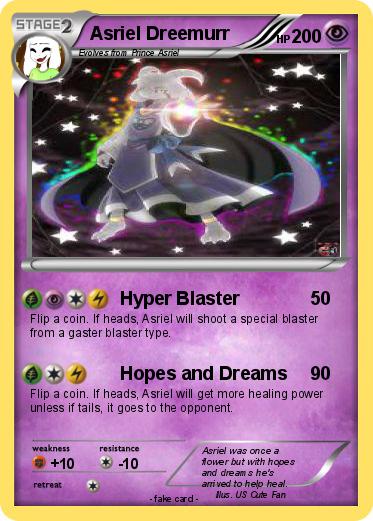 Pokemon Asriel Dreemurr