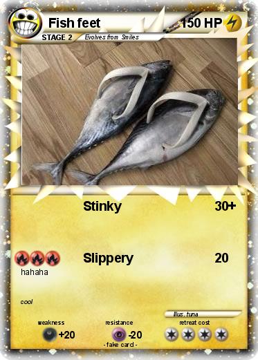 Pokemon Fish feet