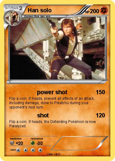 Pokemon Han solo