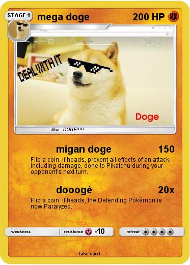 Pokemon mega doge