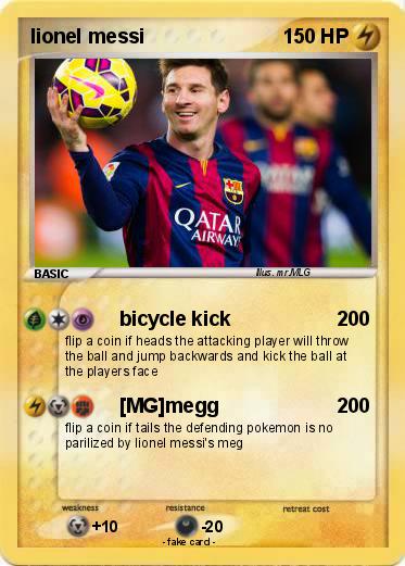 Pokemon lionel messi