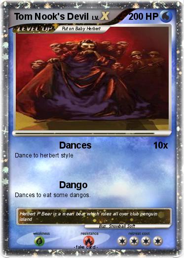 Pokemon Tom Nook's Devil Pokemon Tom Nook's Devil