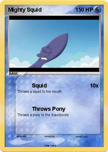 Pokemon Mighty Squid
