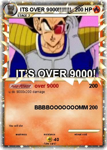 Pokemon ITS OVER 9000!!!!!!!!