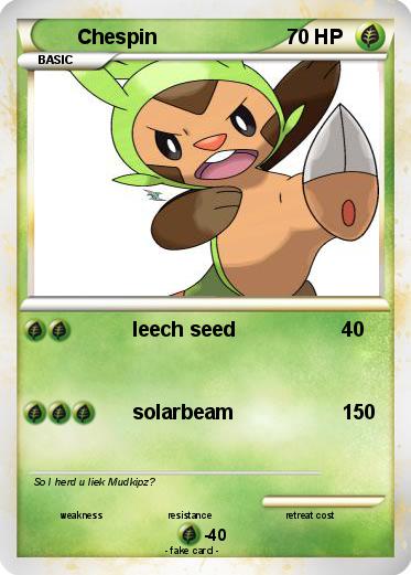 Pokemon Chespin