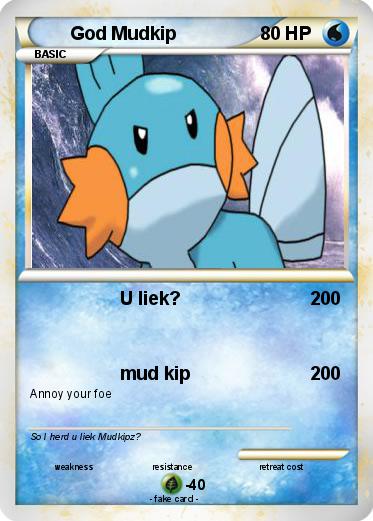 Pokemon God Mudkip