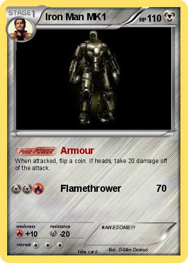 Pokemon Iron Man MK1