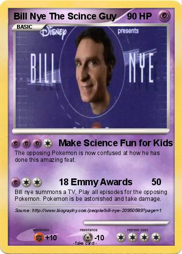 Pokemon Bill Nye The Scince Guy
