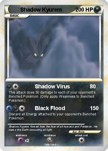 Pokemon Shadow Kyurem