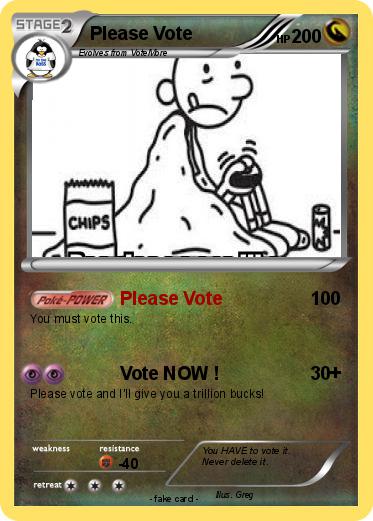 Pokemon Please Vote