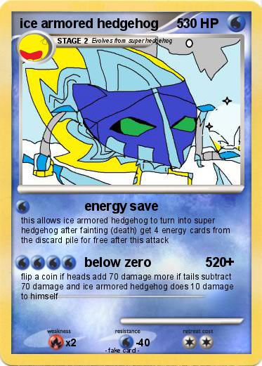 Pokemon ice armored hedgehog     5