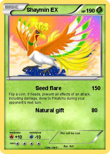 Pokemon Shaymin EX