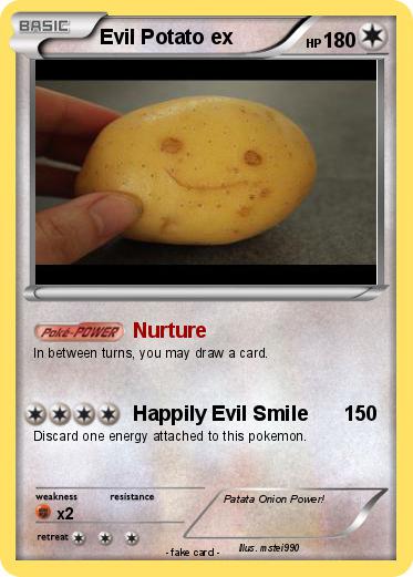 Pokemon Evil Potato ex