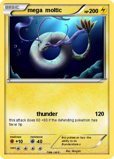 Pokemon mega  moltic
