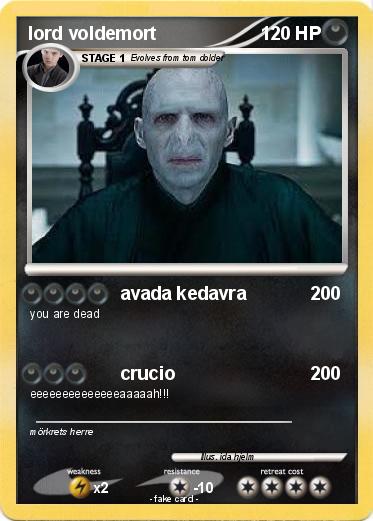 Pokemon lord voldemort