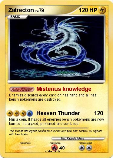 Pokemon Zatrecton