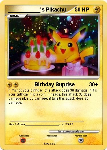 Pokemon ___________'s Pikachu