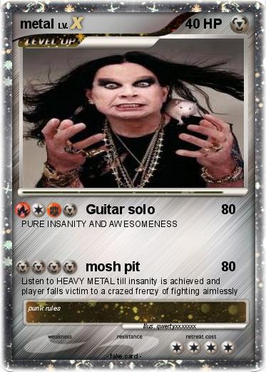 Pokemon metal