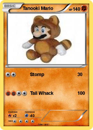 Pokemon Tanooki Mario