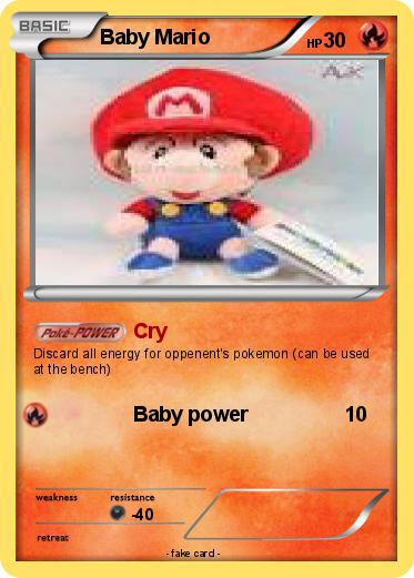 Pokemon Baby Mario