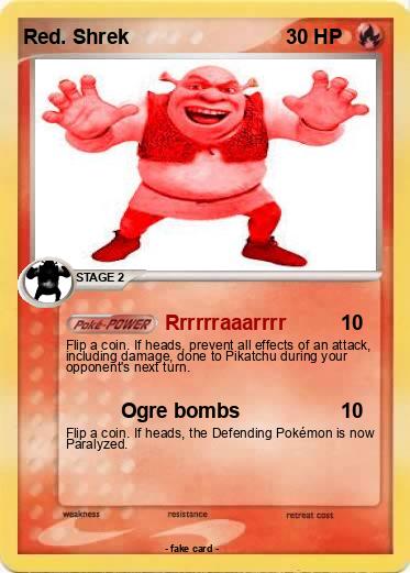 Pokemon Red. Shrek