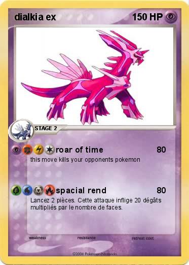 Pokemon dialkia ex