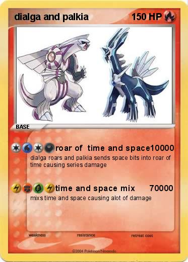 Pokemon dialga and palkia