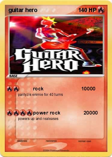 Pokemon guitar hero