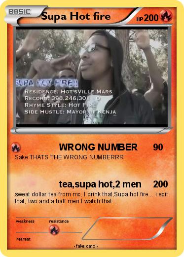 Pokemon Supa Hot fire