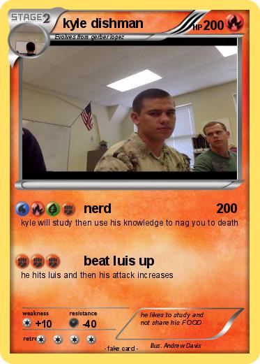 Pokemon kyle dishman