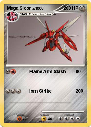 Pokemon Mega Sicor