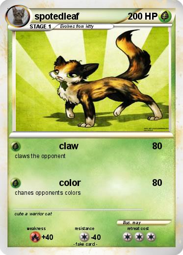 Pokemon spotedleaf