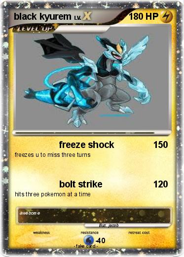 Pokemon black kyurem